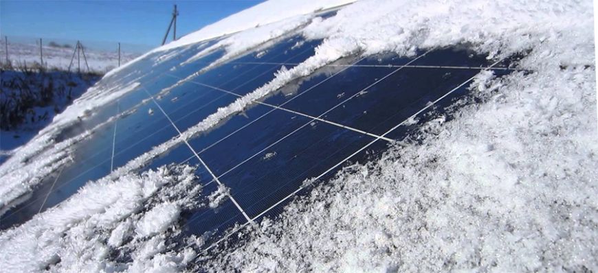 energia solar en invierno